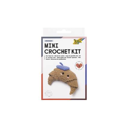 folia Mini-Häkelset "CROISSANT"