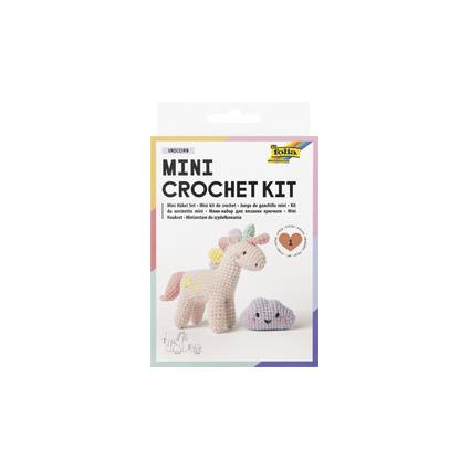folia Mini-Häkelset "UNICORN"