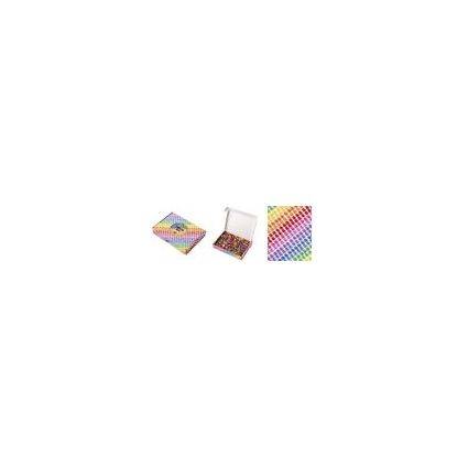 folia Kunstoffperlen-Mix BASIC Jumbobox, 500 g