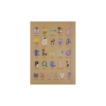 folia Zeichnungsmappe "ABC", Karton, DIN A3