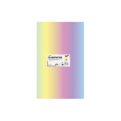 folia Glanzpapier Rainbow, 350 x 500 mm, 100 g/qm
