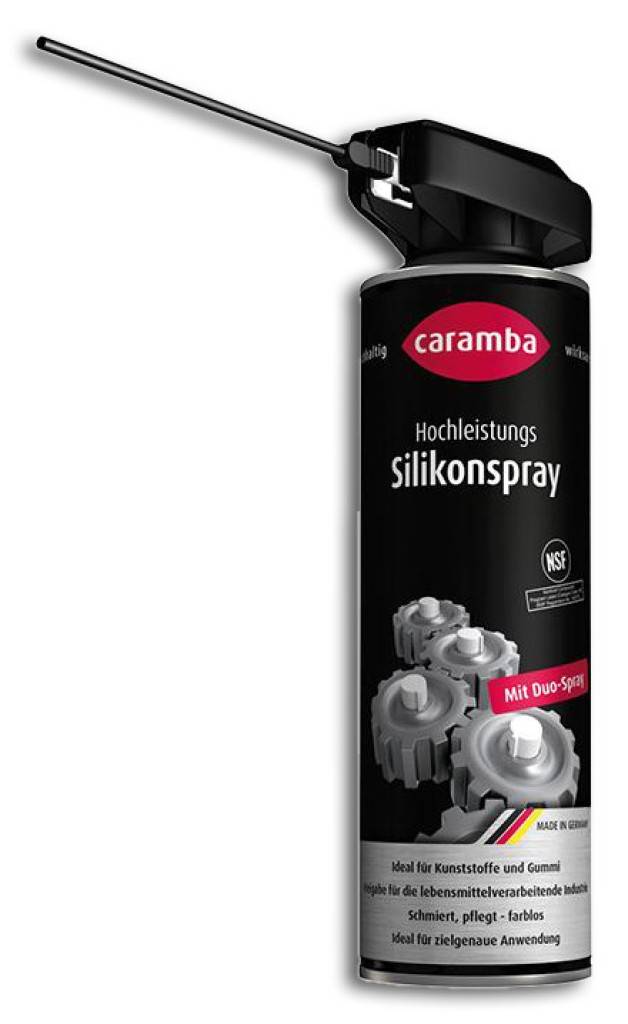 Hochleistungs-Silikonspray DuoProduktbeschreibung Multifunktionales Schmier- und Pflegemittel für Metall, Kunststoff und Gummi Freigabe für di