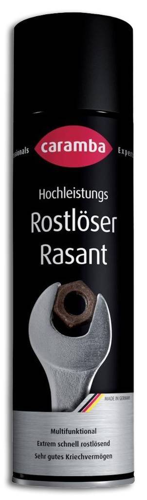 Hochleistungs-Rostlöser RasantExtrem schnell rostlösendSehr gutes KriechvermögenLöst stark verrostete VerbindungenEffektiv gegen Klebstoffreste,