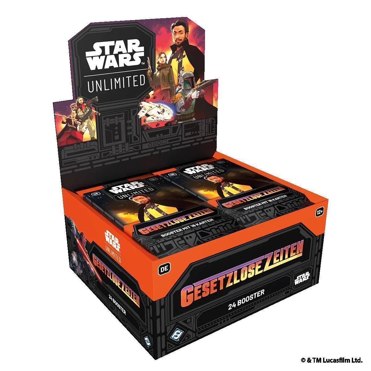 FFGD3739 - Star Wars Unlimited - Gesetzlose Zeiten (Booster-Display)