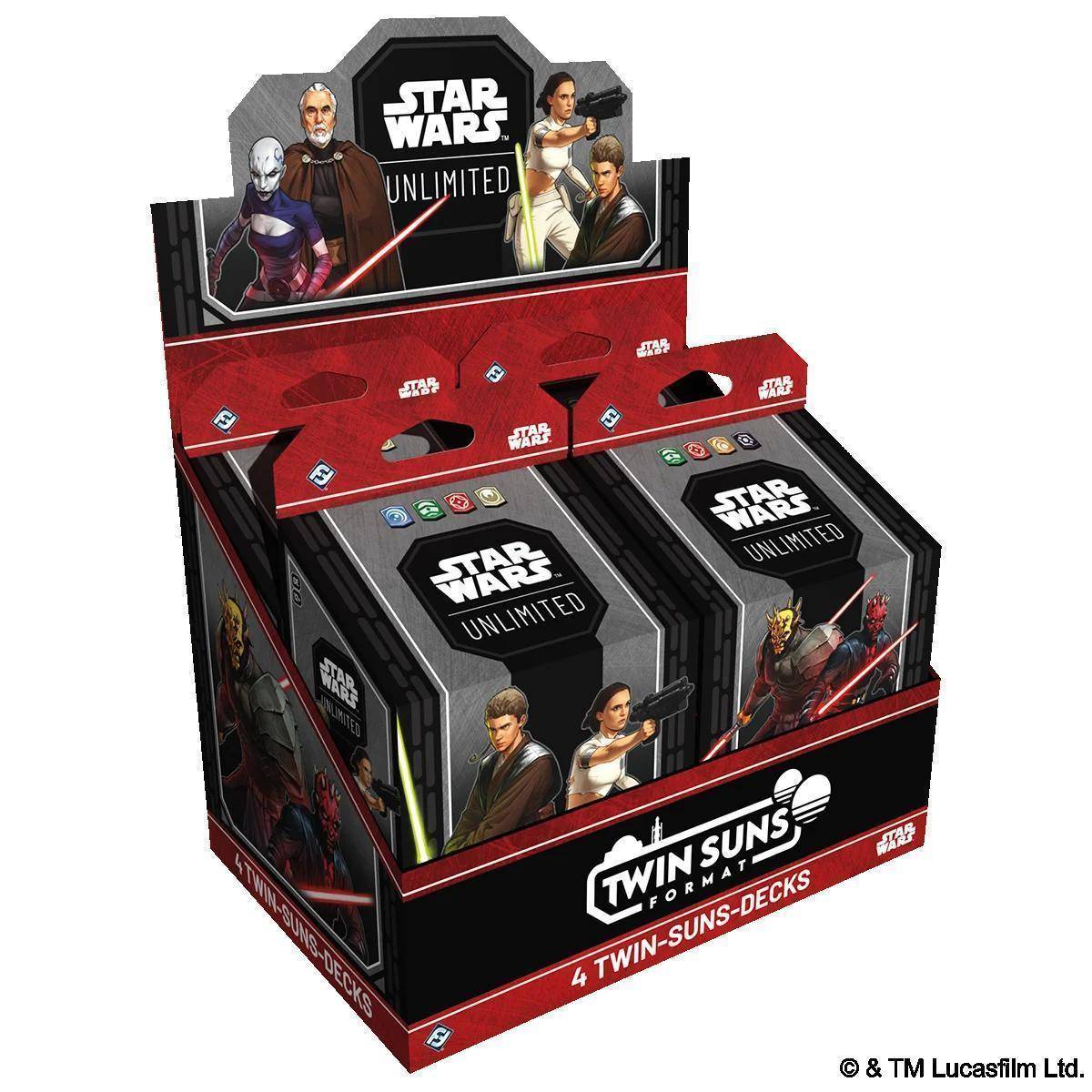 FFGD3751 - Star Wars Unlimited - Twin-Suns-Deck (Display)