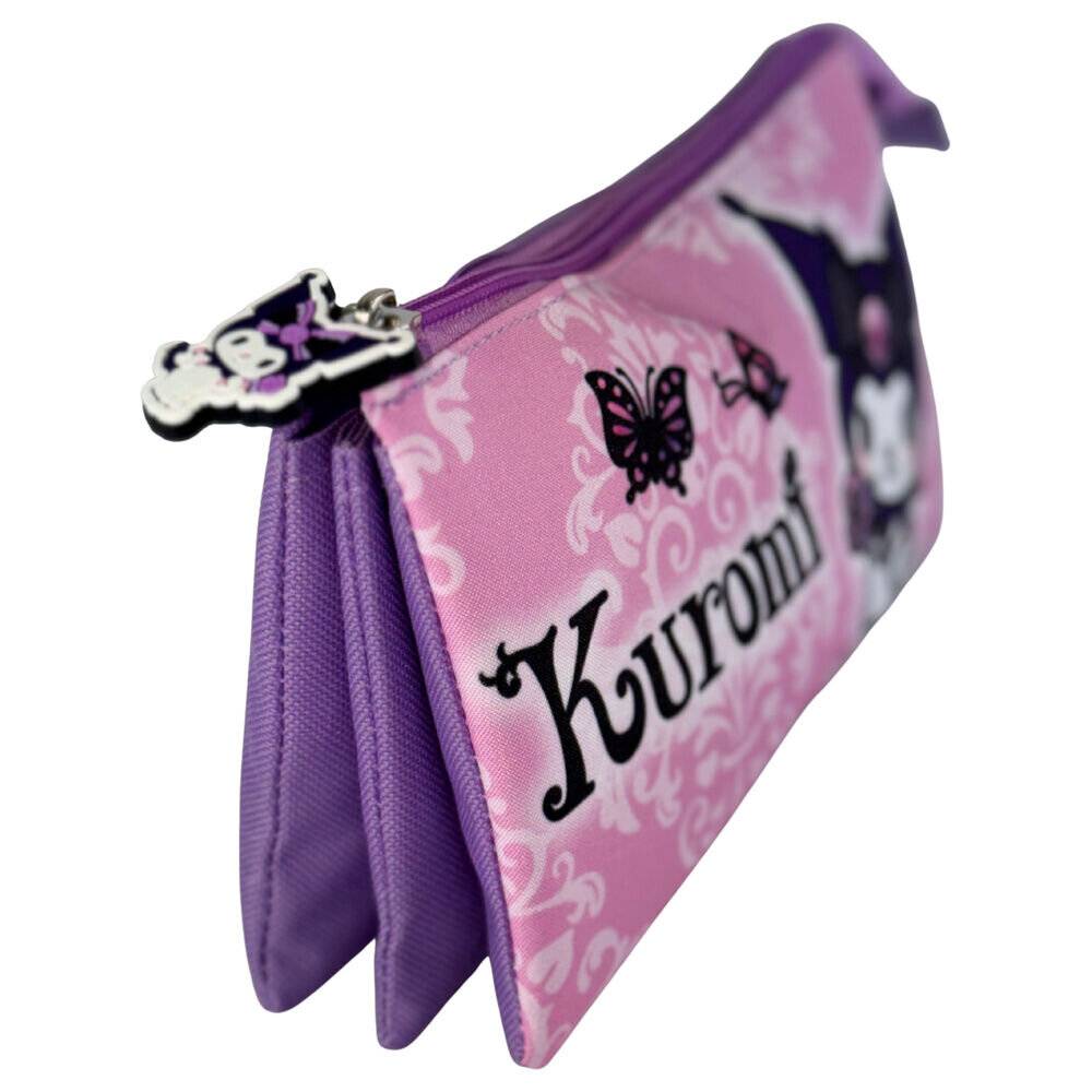 Hello Kitty Kuromi Dreifach-Federmä ppchen, lila