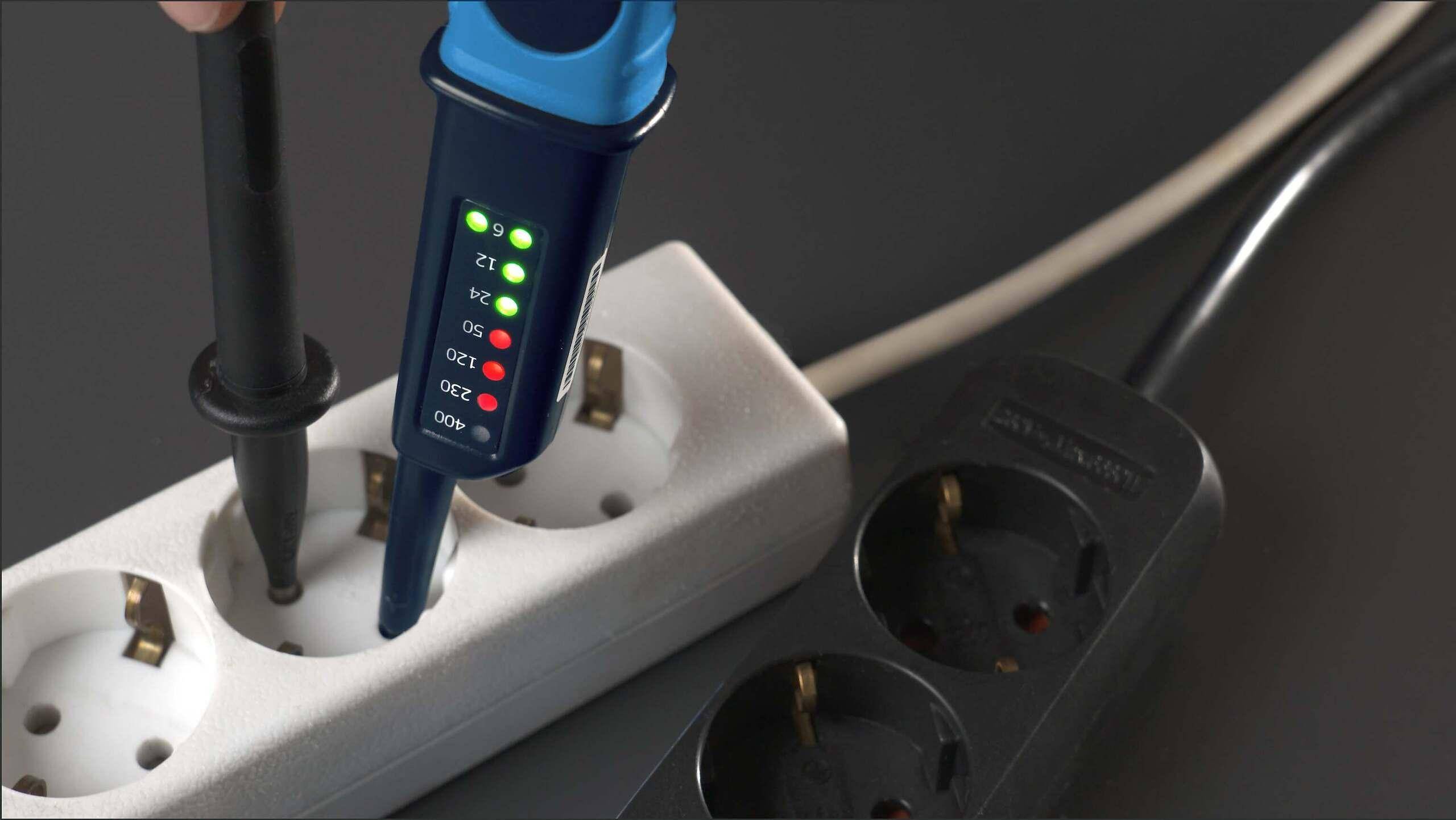 Pancontrol VOLTTESTER 400, batterieloser zweipoliger Spannungsprüfer, 6-400V