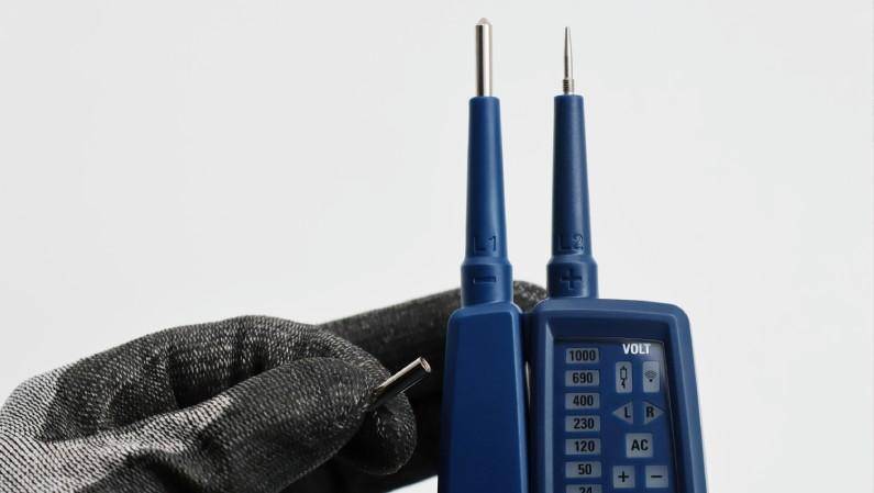 Pancontrol MV-1000A, Spannungs- & Durchgangsprüfer mit LED-Anzeige, 12-1000V, FI-Test