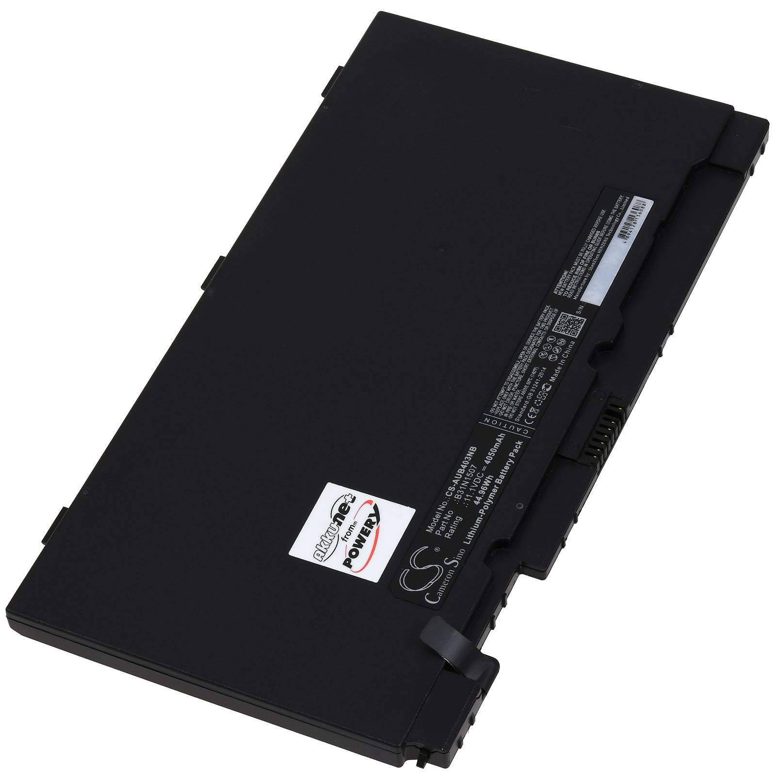 Powery Akku passend für Asus BU403UA P5430UA Laptop Typ B31N1507, 11,1V, Li-Polymer