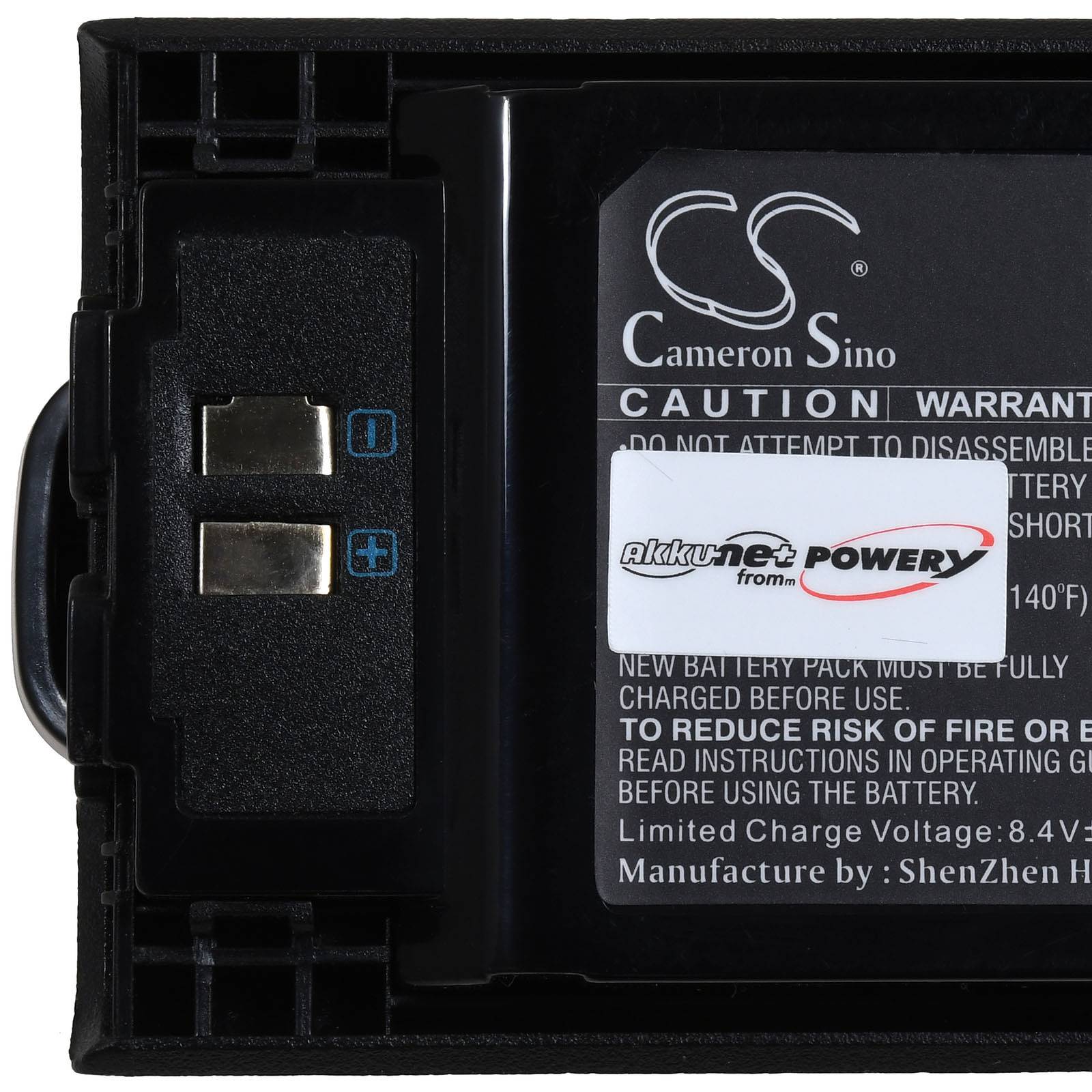 Powery Akku passend für Kenwood TK-3000 TK-3501 Funkgerät Typ KNB-63L, 7,4V, Li-Ion