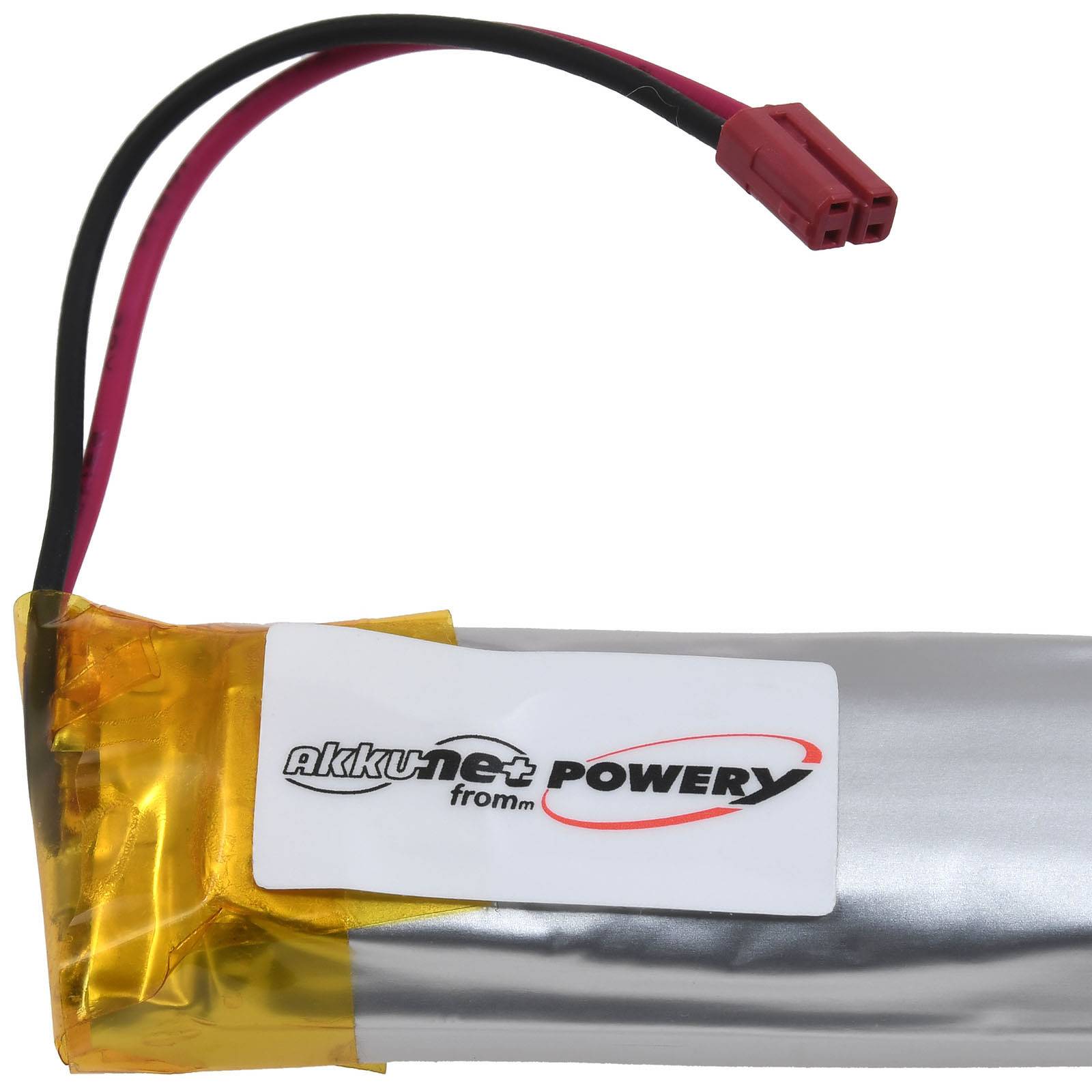 Powery Akku passend für Somfy Nina IO 5121348B Touch-Display Typ 981642, 3,7V, Li-Ion