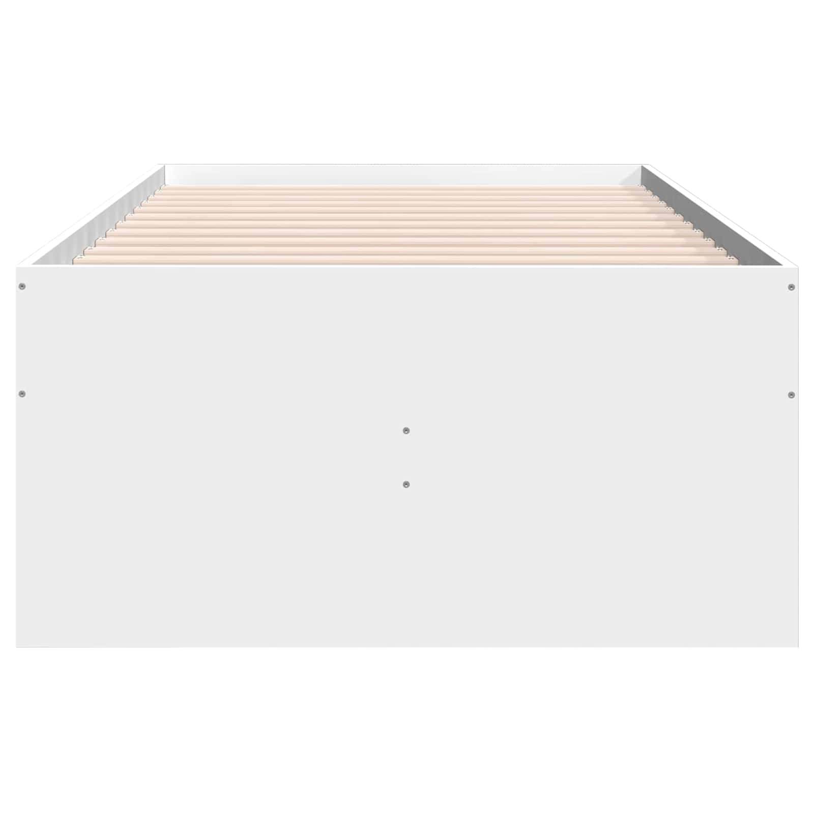 vidaXL Bettgestell mit Stauraum Weiß 80 x 200 cm Holzwerkstoff