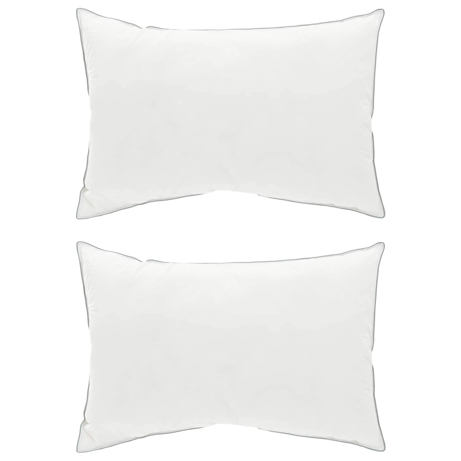 vidaXL Bettdecke und Kissen Set 3 pcs 240 x 260 cm 4 Jahreszeiten Weiß