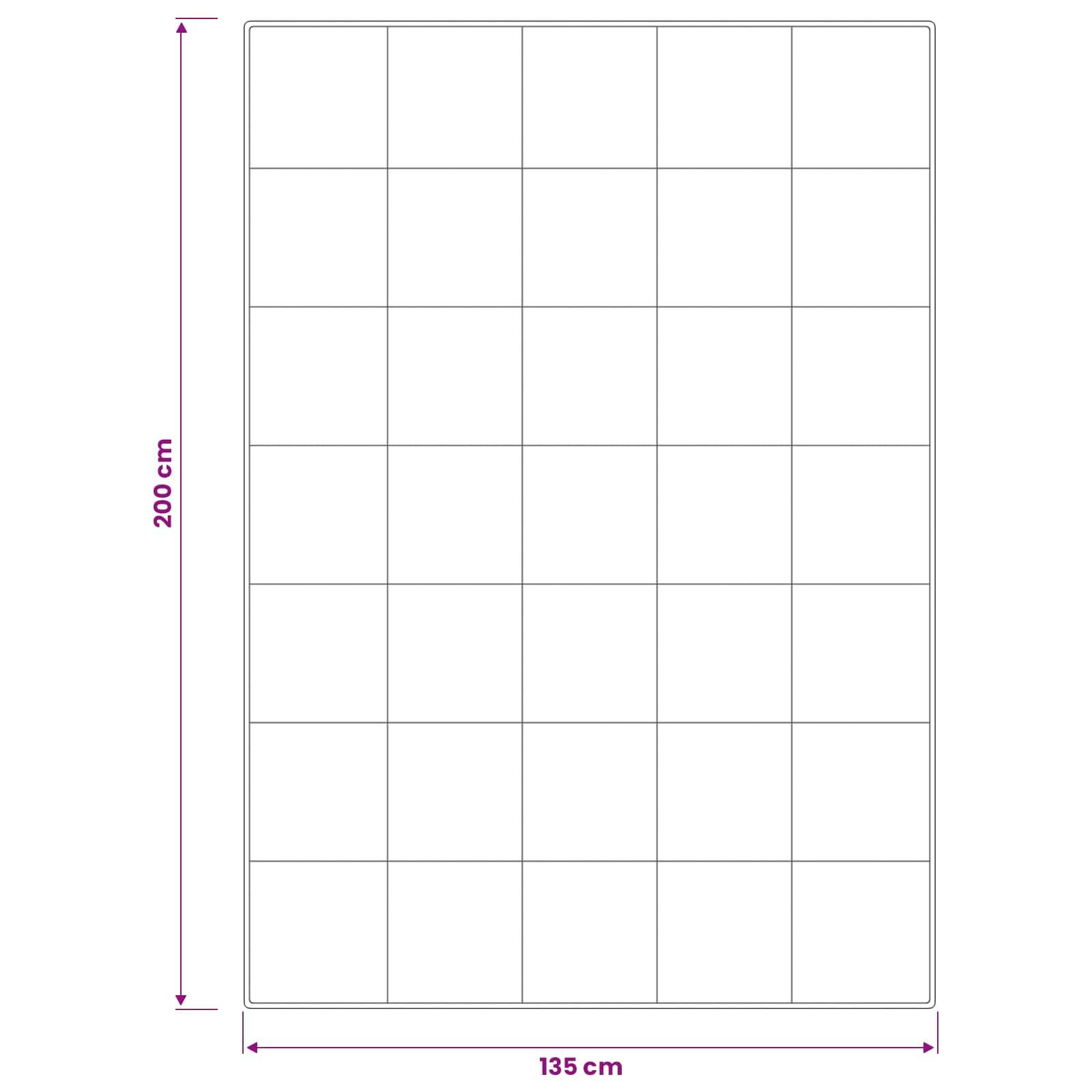 vidaXL Gänsedaunen-Bettdecken-Set 90% FULDA 2 pcs 137 x 200 cm 310 GSM