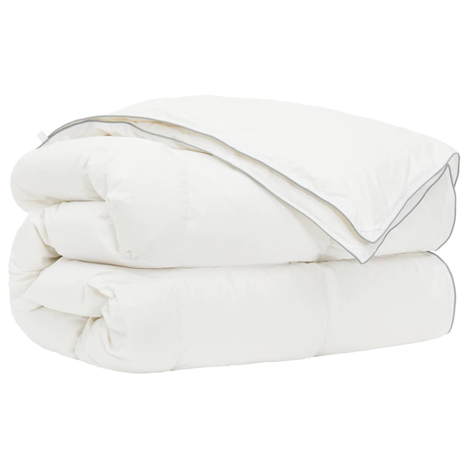 vidaXL Gänsedaunen-Bettdecken-Set 90% FULDA 2 pcs 137 x 200 cm 310 GSM