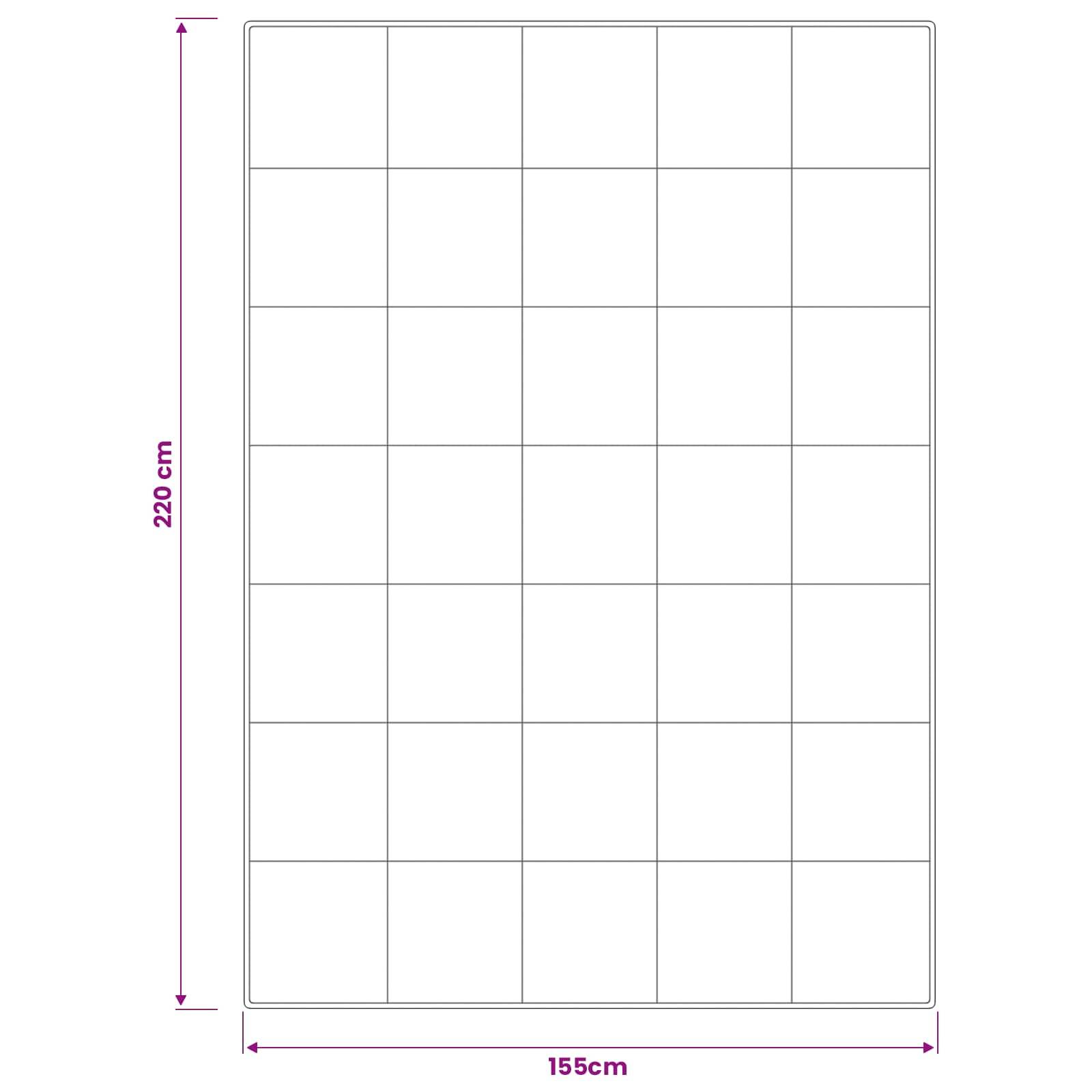 vidaXL Gänsedaunen-Bettdecken-Set 90% FULDA 3 pcs 155 x 220 cm 310 GSM