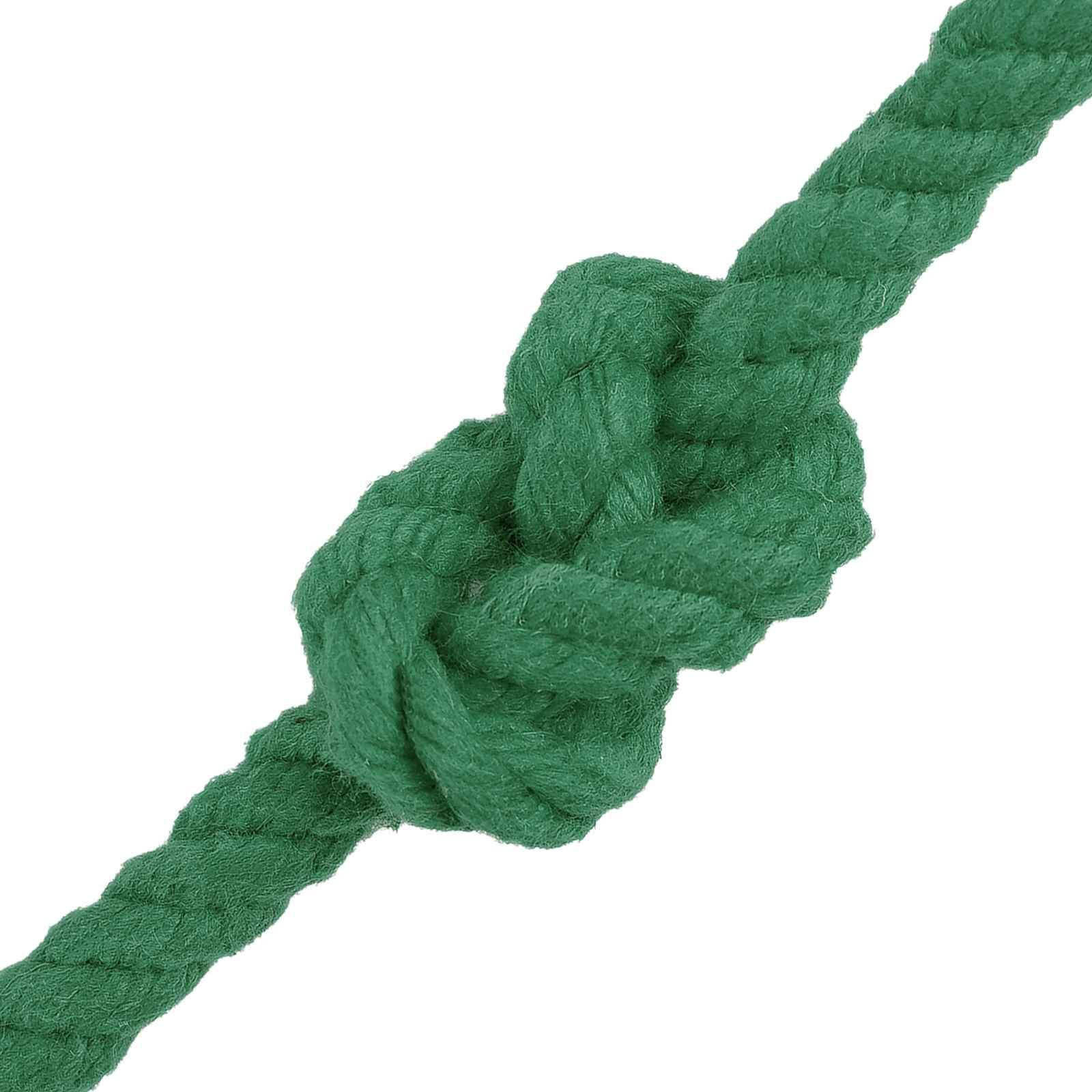 vidaXL Seil Grün 0,8 x 0,8 x 25000 cm Baumwolle