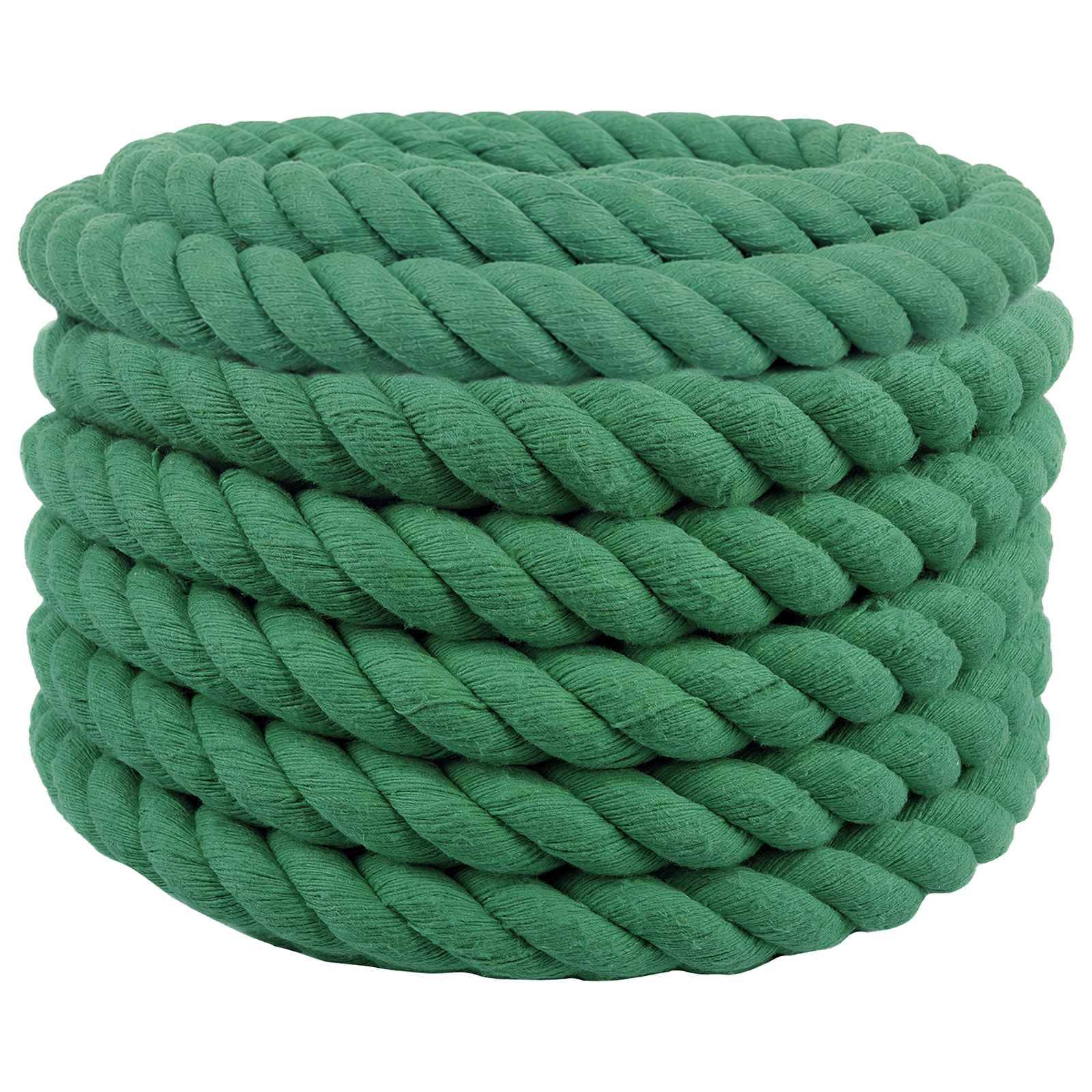 vidaXL Seil Grün 6 x 6 x 1000 cm Baumwolle