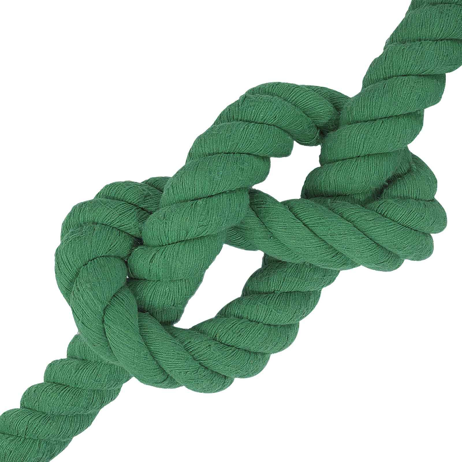 vidaXL Seil Grün 6 x 6 x 1000 cm Baumwolle