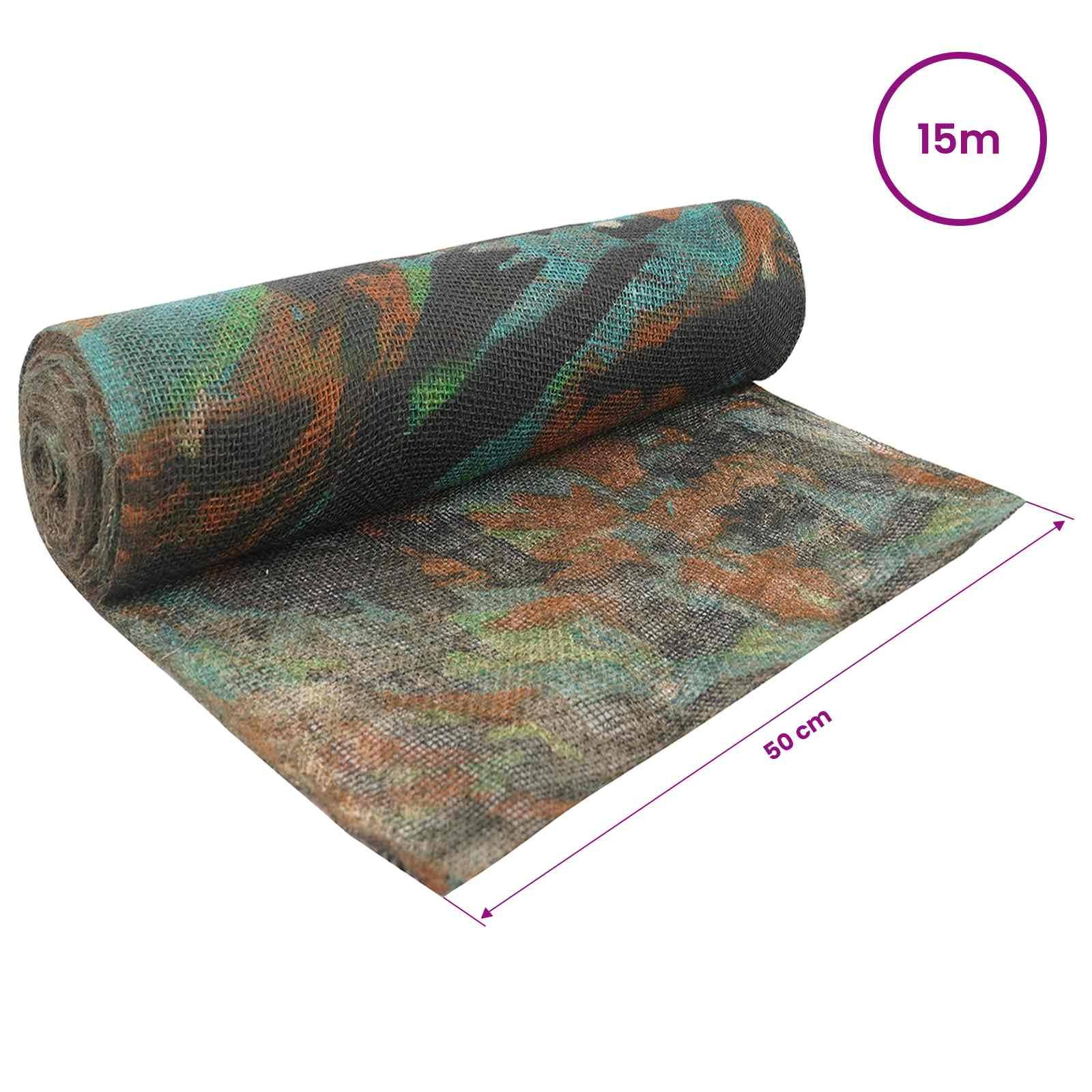 vidaXL Juterolle Tarnung 50 x 1500 cm