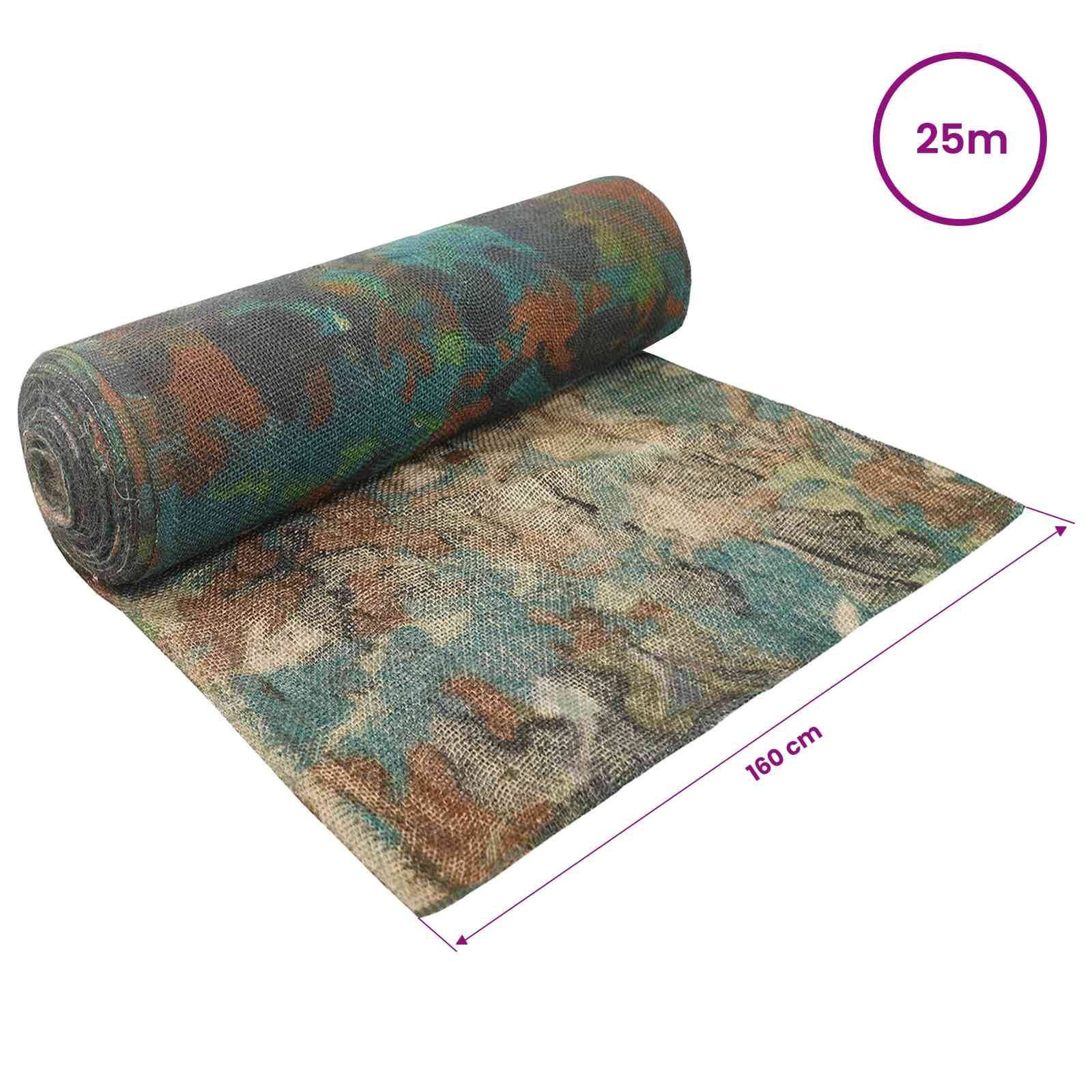 vidaXL Juterolle Tarnung 160 x 2500 cm