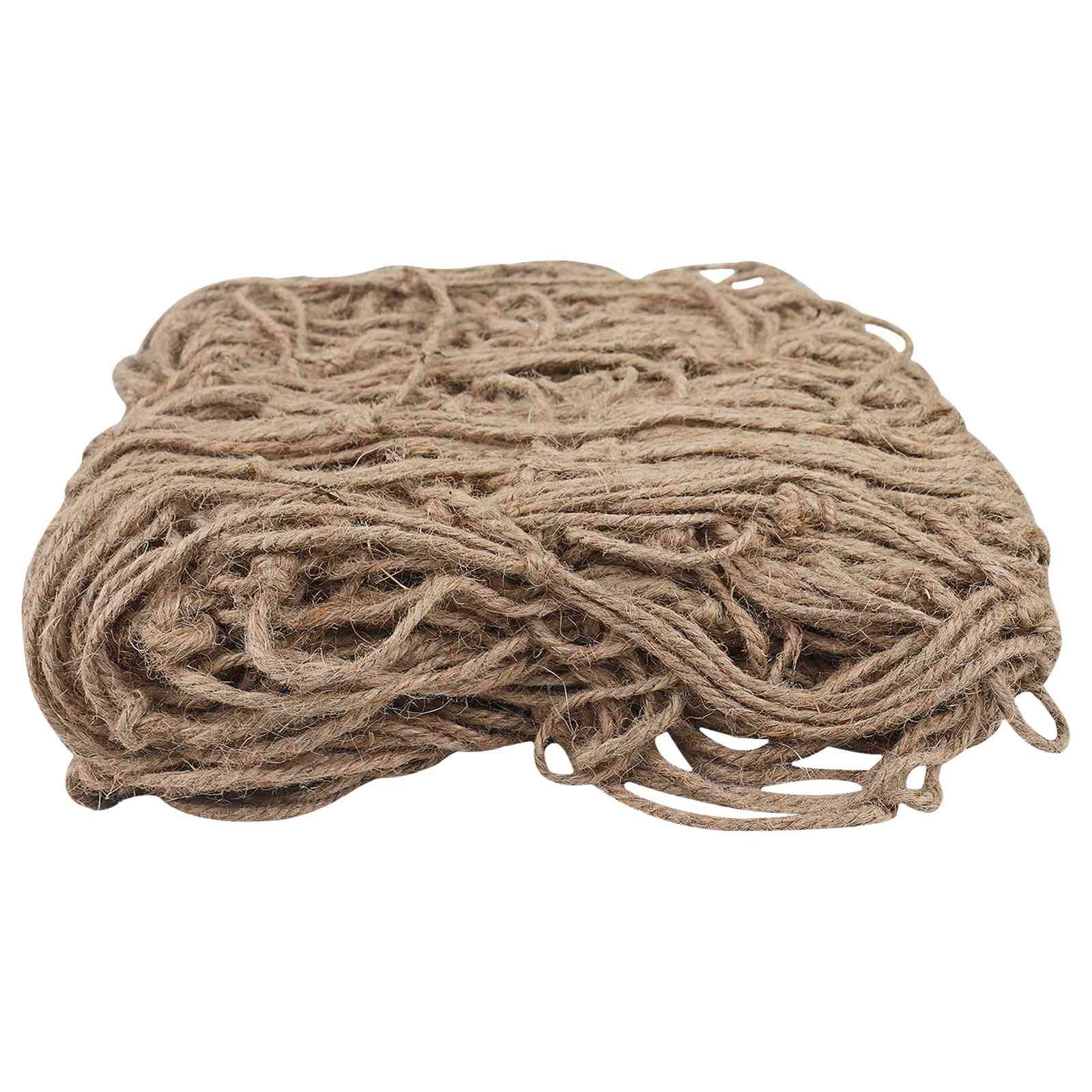 vidaXL Jute Pflanzenstütznetz Natur 1 x 100 m 100% Tossa Jute