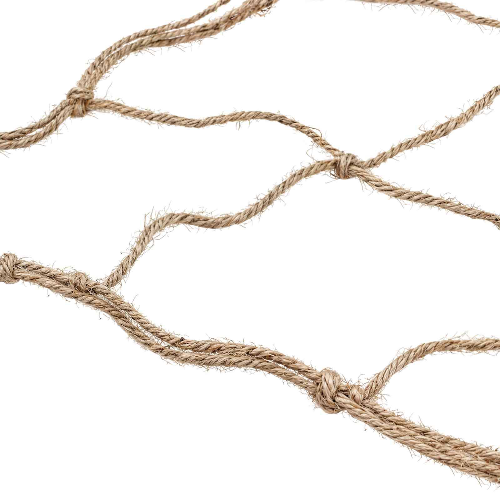 vidaXL Jute Pflanzenstütznetz Natur 1 x 100 m 100% Tossa Jute