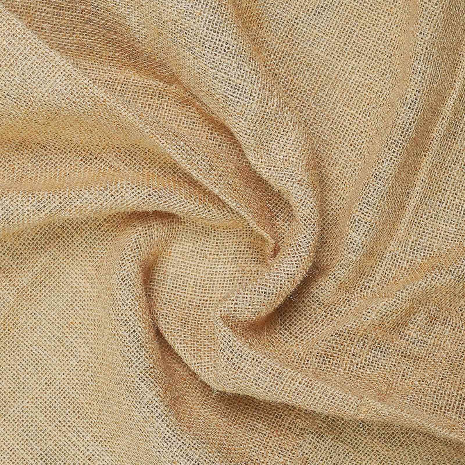 vidaXL Jute-Tischdecke Natur 140 x 240 cm 100% Tossa-Jute
