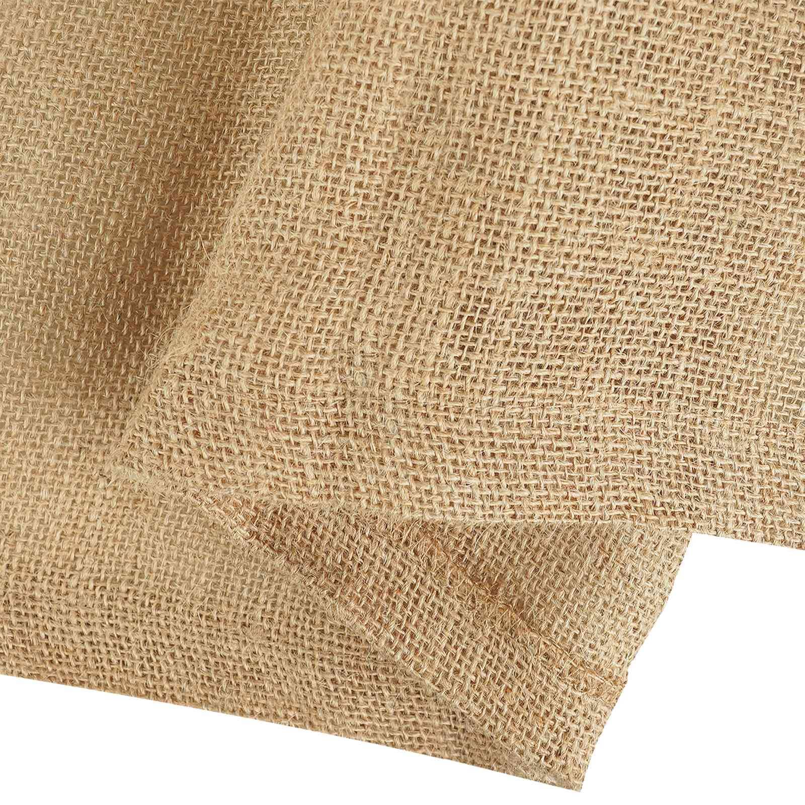 vidaXL Jute-Tischdecke Natur 140 x 240 cm 100% Tossa-Jute