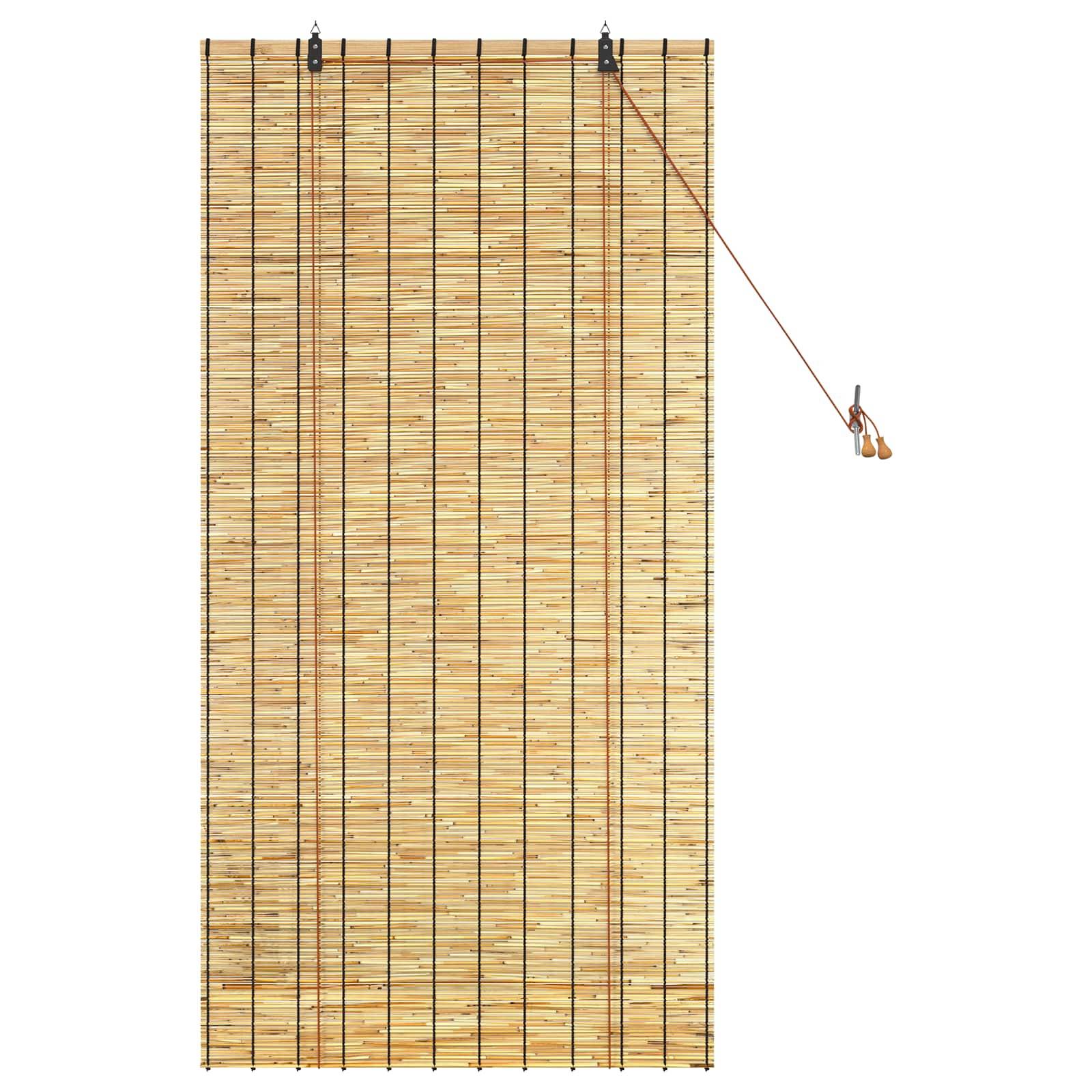 vidaXL Rollo Natur 80 x 160 cm Schilf