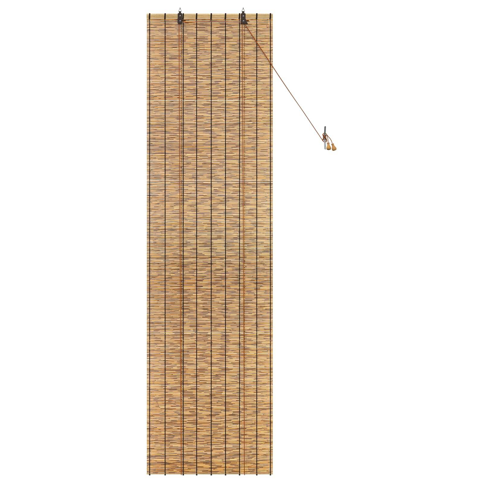 vidaXL Rollo Braun 60 x 220 cm Schilf