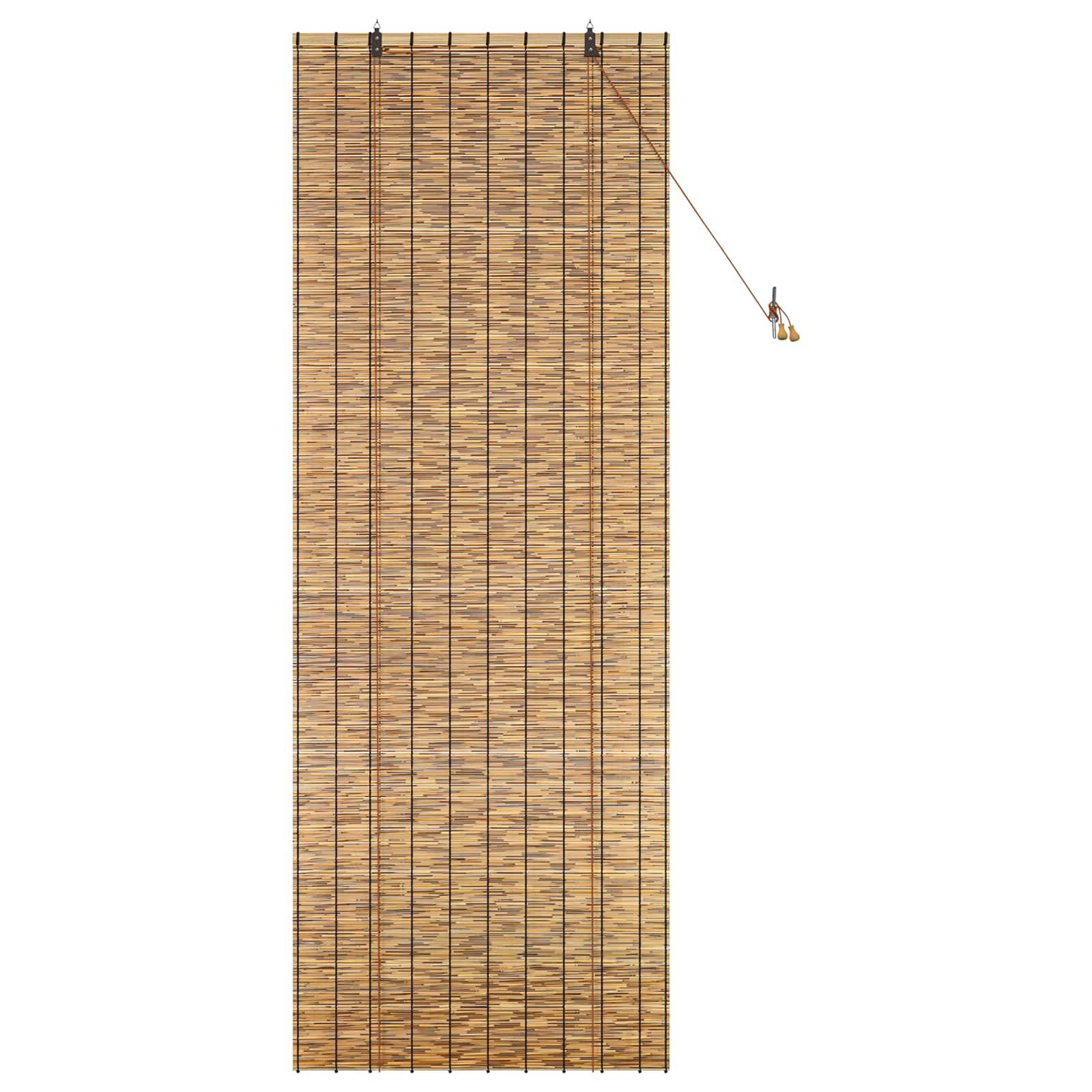 vidaXL Rollo Braun 80 x 220 cm Schilf