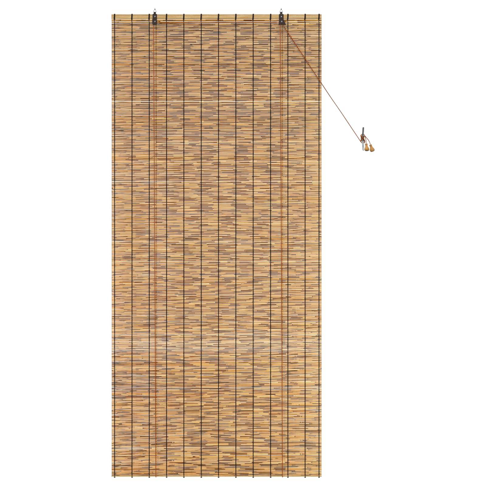 vidaXL Rollo Braun 100 x 220 cm Schilf
