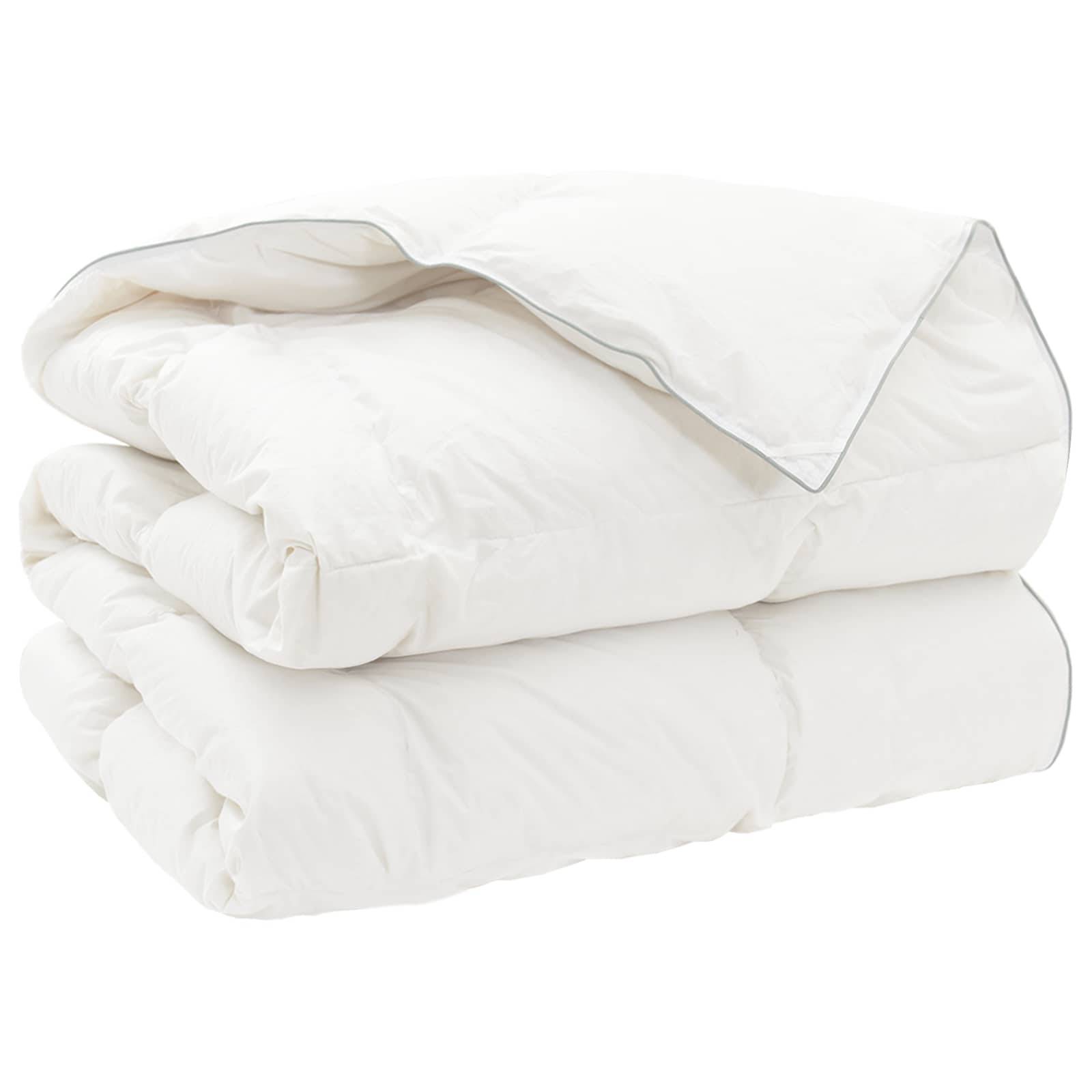 vidaXL Bettdecke FULDA 220 x 260 cm Winter 300 GSM 90% Gänsedaunen