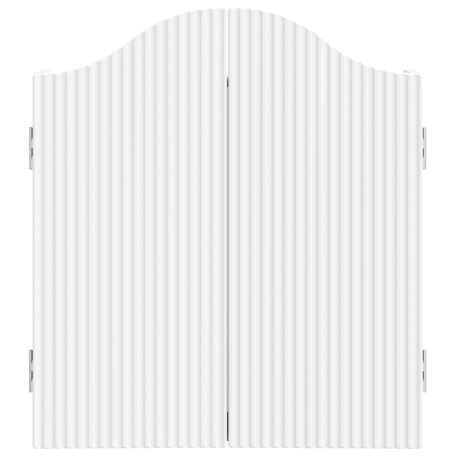 vidaXL Dartboard Schrank Weiß 56 x 12 x 63 cm Holzwerkstoff