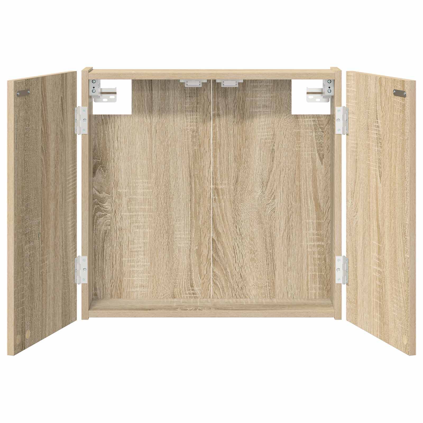 vidaXL Dartboard Schrank Sonoma-Eiche 56 x 12 x 53,5 cm Holzwerkstoff