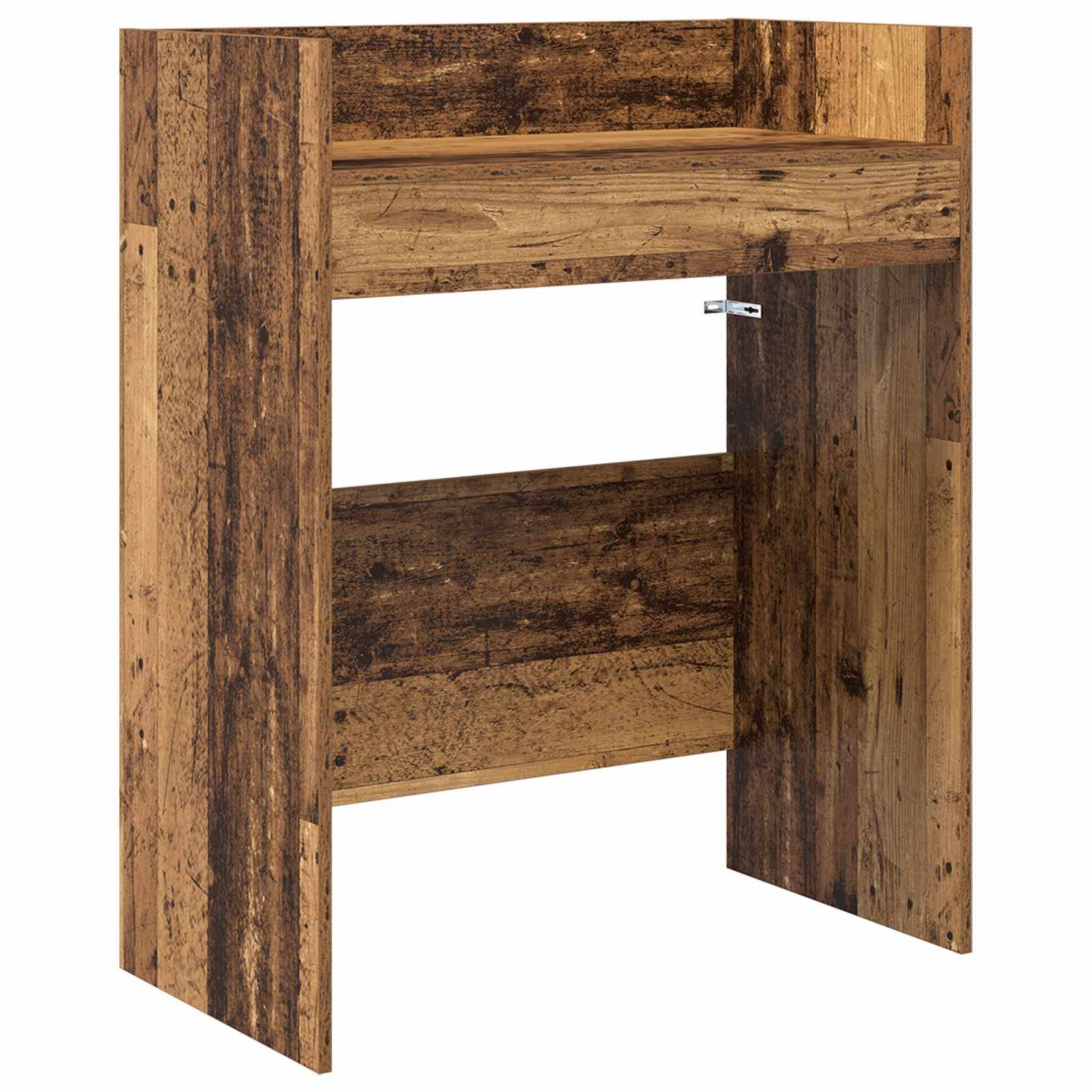 vidaXL DJ Tisch Altholz 102 x 45 x 102 cm Holzwerkstoff
