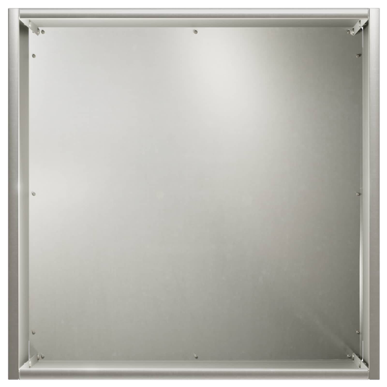 vidaXL Garten-Pflanzgefäß Silber 45 x 45 x 45 cm Edelstahl