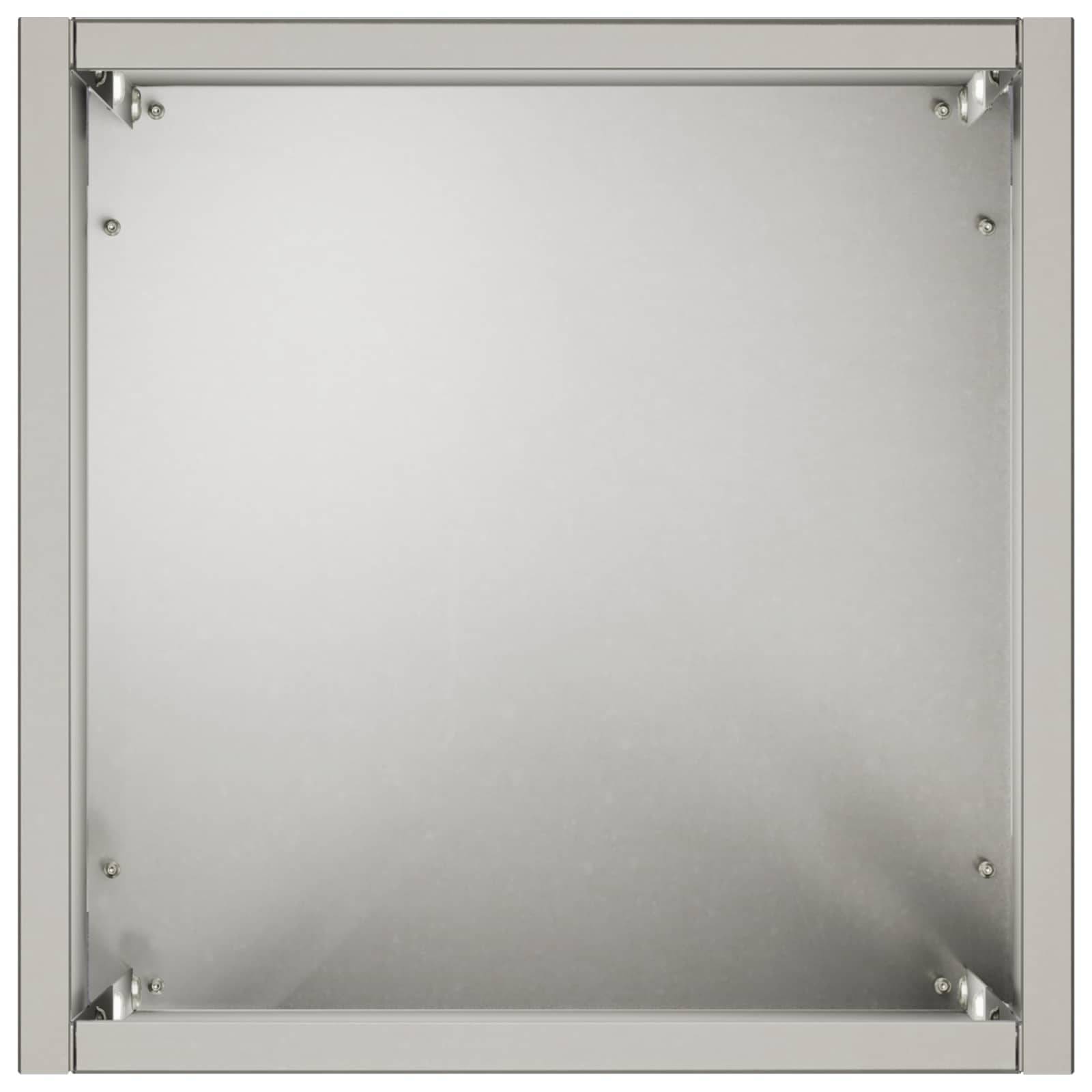 vidaXL Garten-Pflanzgefäß Silber 20 x 20 x 40 cm Edelstahl