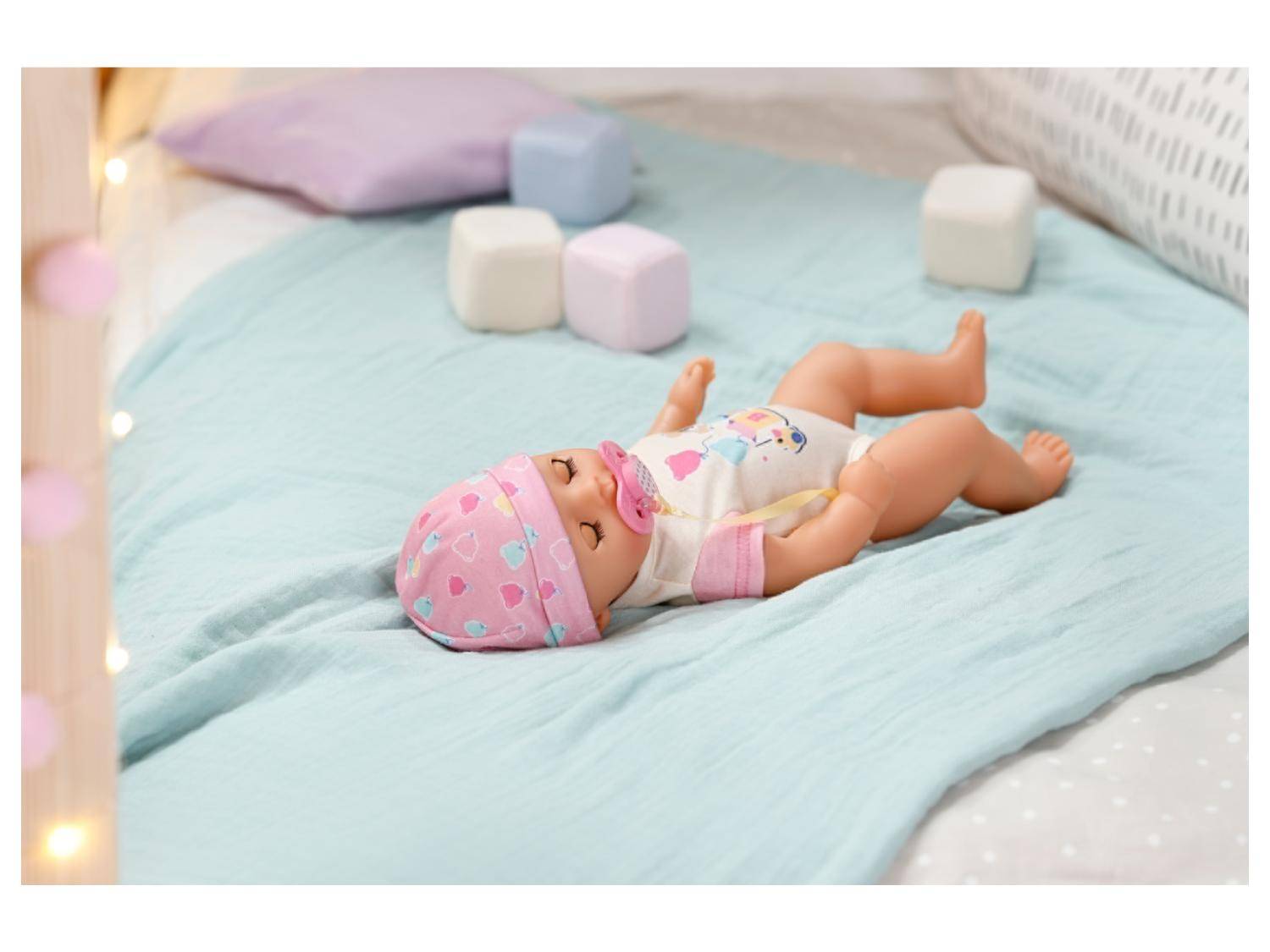 BABY Born Lena 36 cm Babypuppe Puppe Accessoires & Strampler ab 1 Jahr