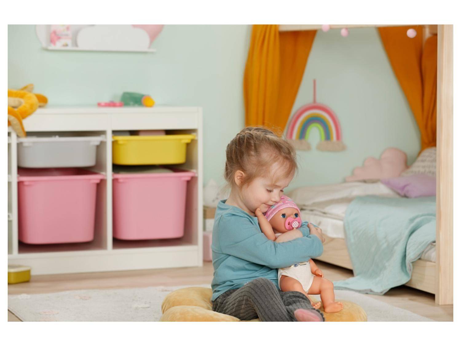 BABY Born Lena 36 cm Babypuppe Puppe Accessoires & Strampler ab 1 Jahr