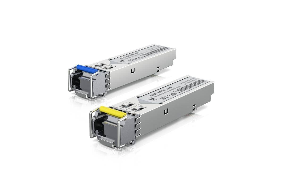 Ubiquiti U Fiber, Single-Mode Module, 1G, Bidi, 2-Pack