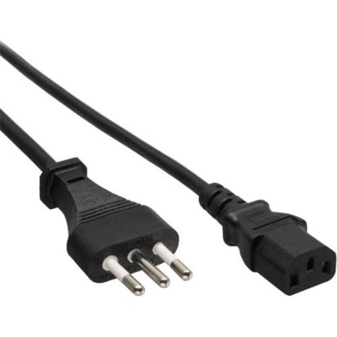 Netzstecker Italien / Kaltgerätestecker C13, 1,8m