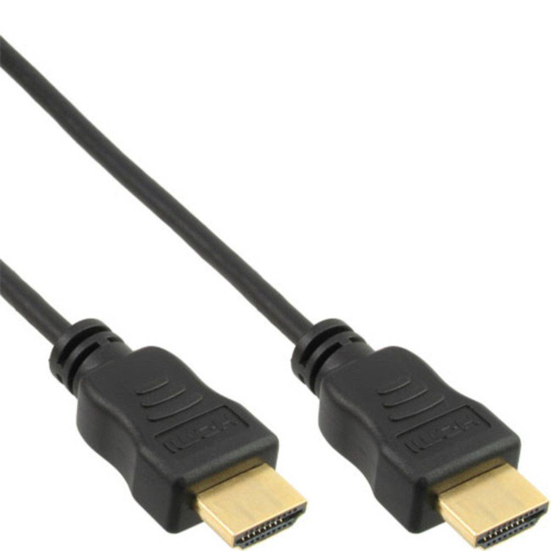 HDMI Superslim Kabel A/A, HEAC, verg., sw, 1,8m
