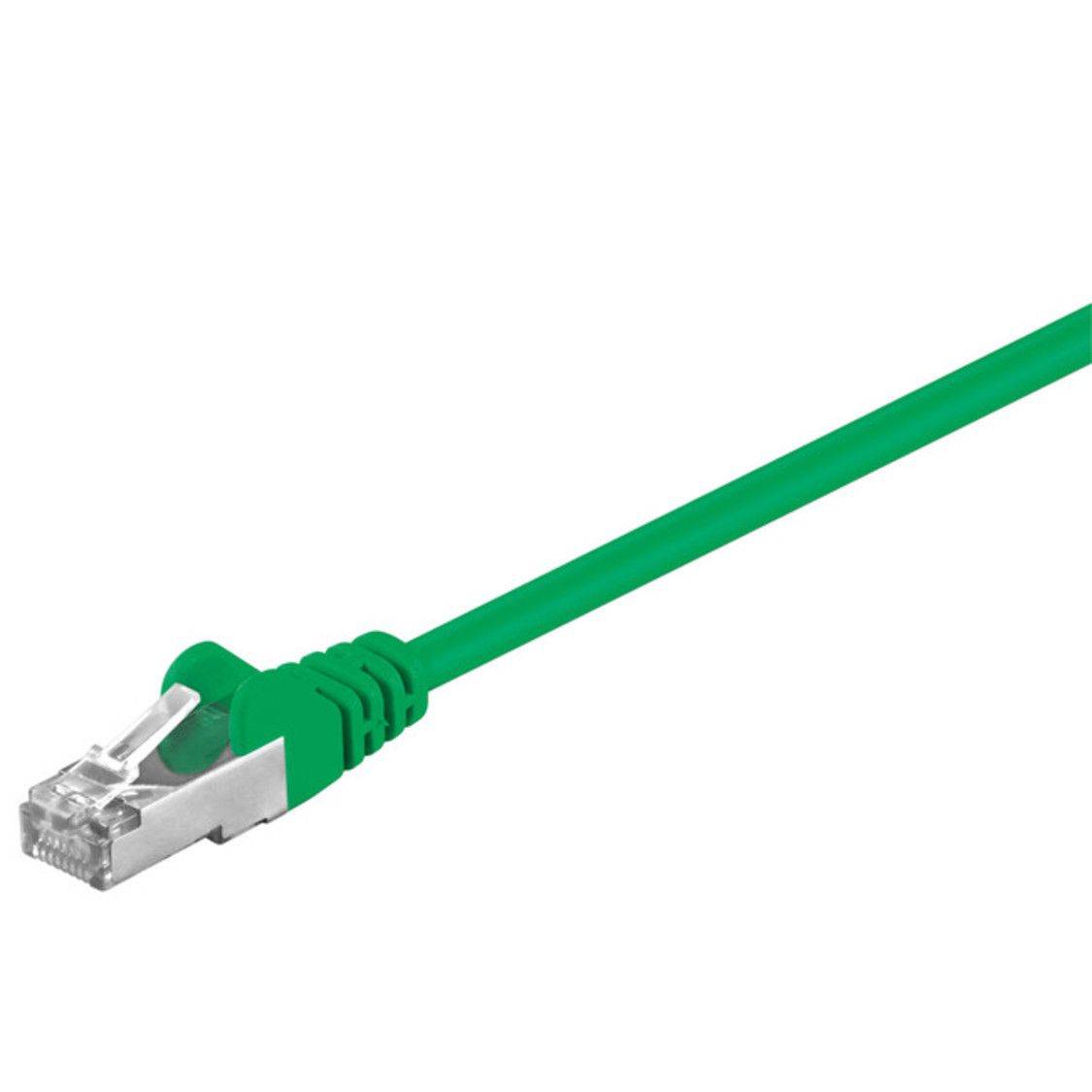 CAT 5e Netzwerkkabel SF/UTP, grün, 20m