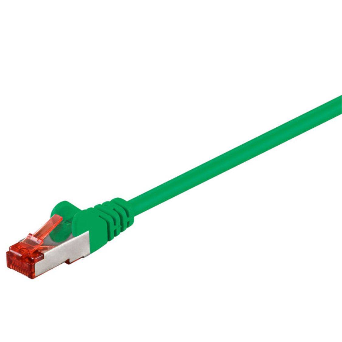 CAT 6 Netzwerkkabel S/FTP, grün, 7.5m