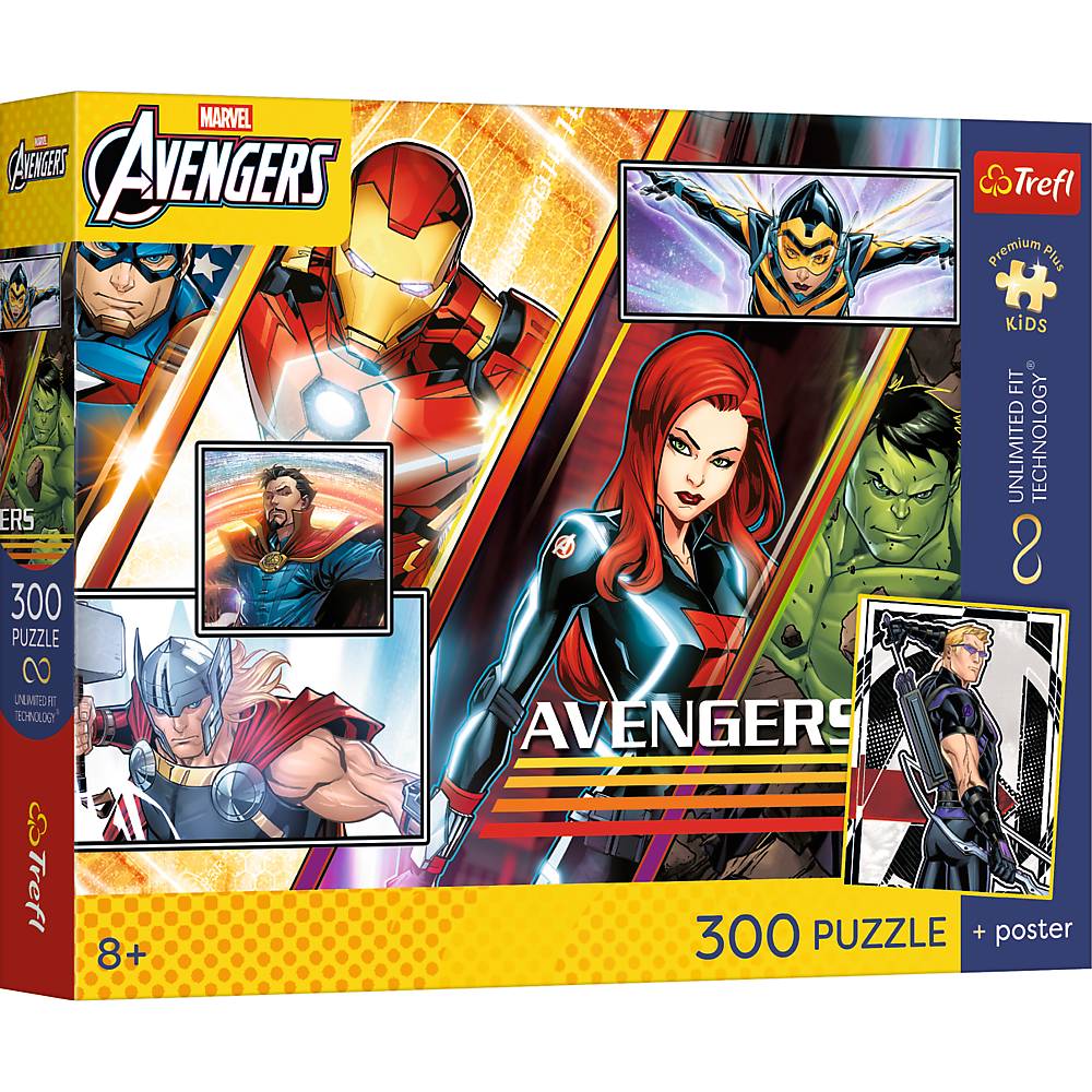 Trefl, Avengers, 300 Teile Premium Plus Puzzle