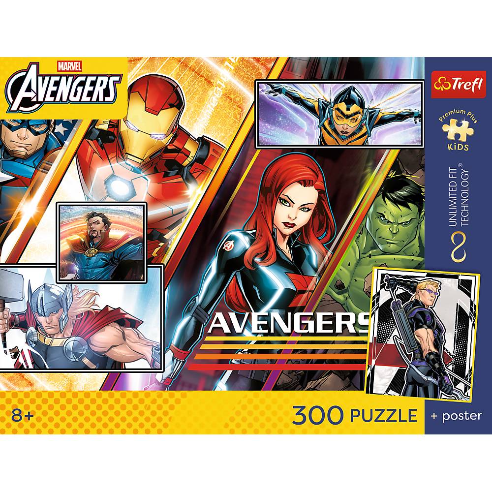Trefl, Avengers, 300 Teile Premium Plus Puzzle