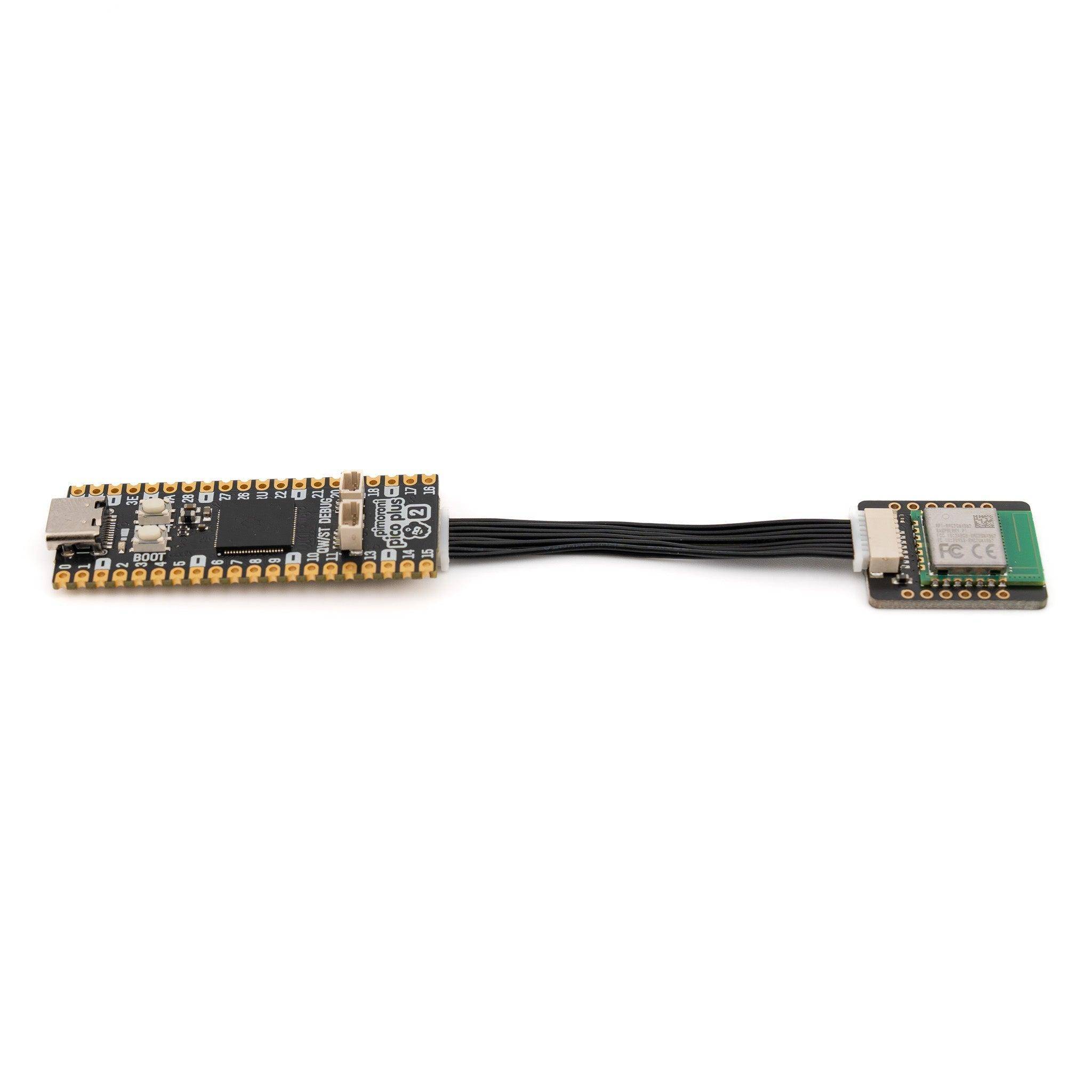 Pimoroni RM2 Breakout, CYW43439, WLAN, Bluetooth, SP/CE, RP2040/RP2350, 3-3,3V