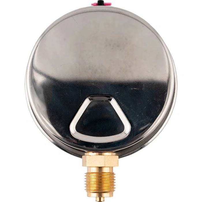 JAKO Glyzerinmanometer Fig. 2628, 1/2", 100 mm, 0-16 bar, Anschluss unten, Standardausführung, 1 Stk.